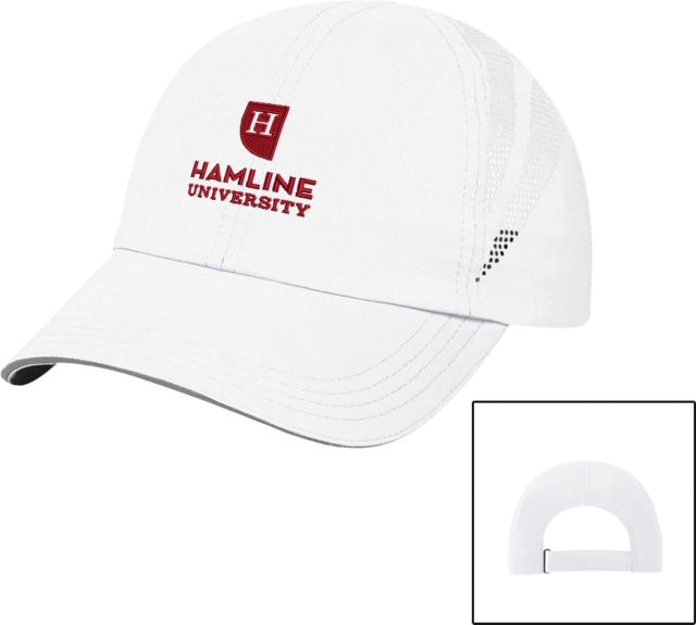 Hamline Ladies Performance Cap Primary - ONLINE ONLY