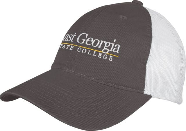 East Georgia State Mesh Back Unstructured Low Profile Hat Primary Mark - ONLINE ONLY