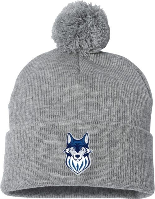 Metropolitan Longview Sportsman Pom Pom Cuffed Beanie Metropolitan Community College Mascot - ONLINE ONLY