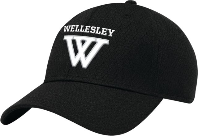 Wellesley Callaway Performance Front Crest Hat Wellesley Primary Athletic Mark - ONLINE ONLY