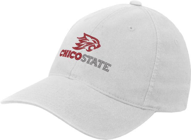 Chico State Flexfit Structured Low Profile Hat Chico State Primary Mark EMB - ONLINE ONLY