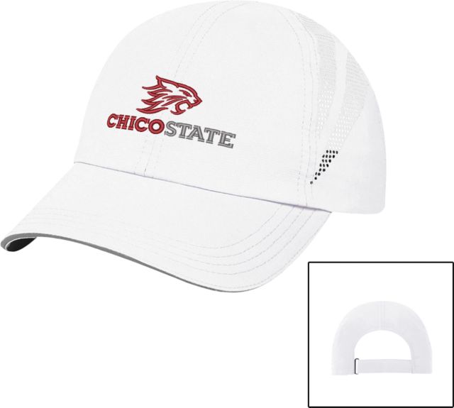 Chico State Ladies Performance Cap Chico State Primary Mark EMB - ONLINE ONLY