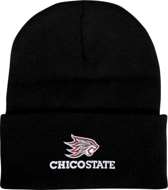 Chico State Knit Beanie w/Cuff Chico State Primary Mark EMB - ONLINE ONLY