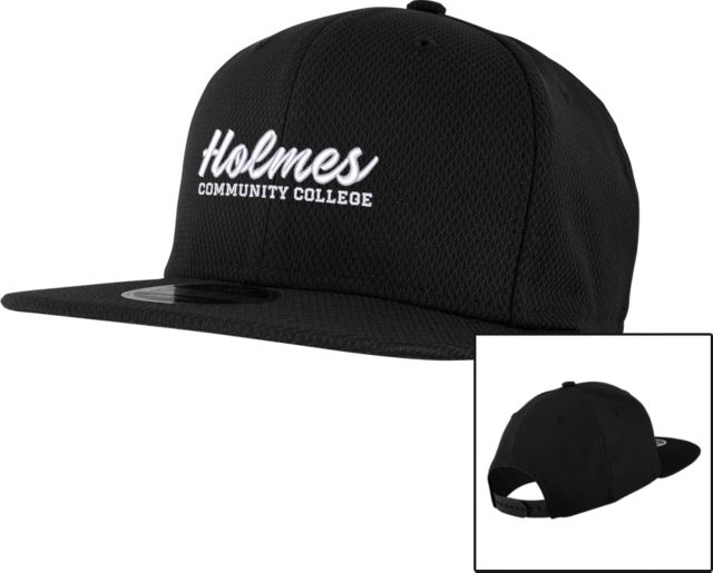Holmes New Era Diamond Era 9Fifty Snapback Hat Holmes Community College Stacked - ONLINE ONLY