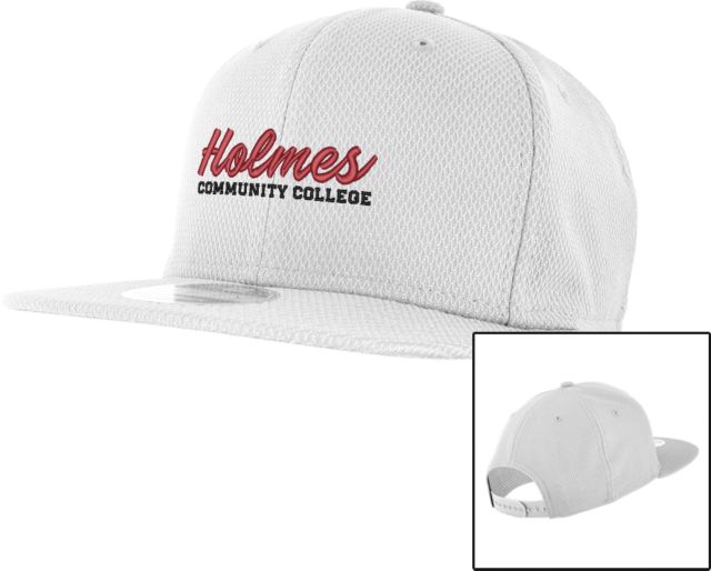 Holmes New Era Diamond Era 9Fifty Snapback Hat Holmes Community College Stacked - ONLINE ONLY