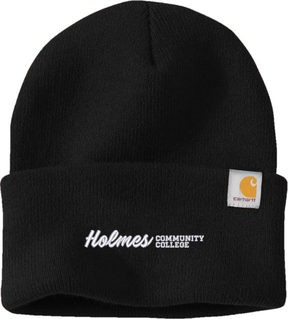 Holmes Carhartt Knit Beanie w/Cuff Homes Community College Flat - ONLINE ONLY