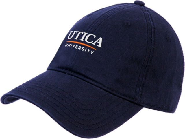 Utica Unstructured Adjustable Low Profile Hat Utica University - Insitutional Mark - ONLINE ONLY