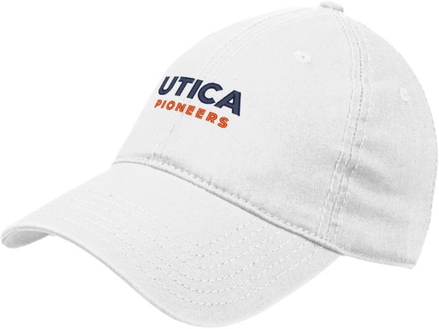 Utica Unstructured Adjustable Low Profile Hat Utica Pioneers Wordmark - Athletics - ONLINE ONLY