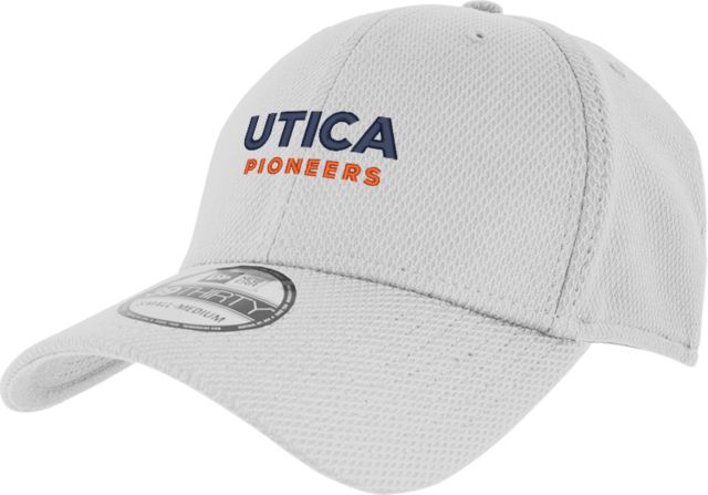 Utica New Era Diamond Era 39Thirty Stretch Fit Hat Utica Pioneers Wordmark - Athletics - ONLINE ONLY