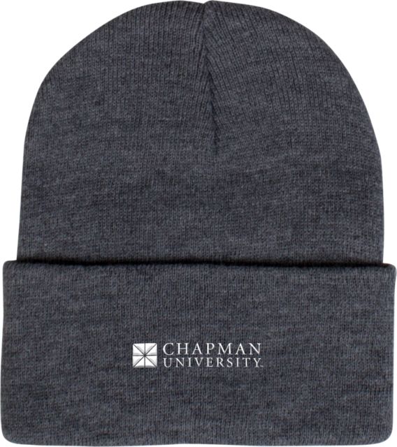 Chapman Knit Beanie w/Cuff Chapman University - Institutional Mark Horizontal - ONLINE ONLY