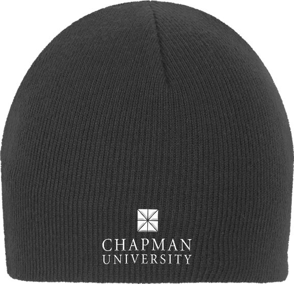 Chapman Knit Beanie Chapman University - Institutional Mark Vertical - ONLINE ONLY