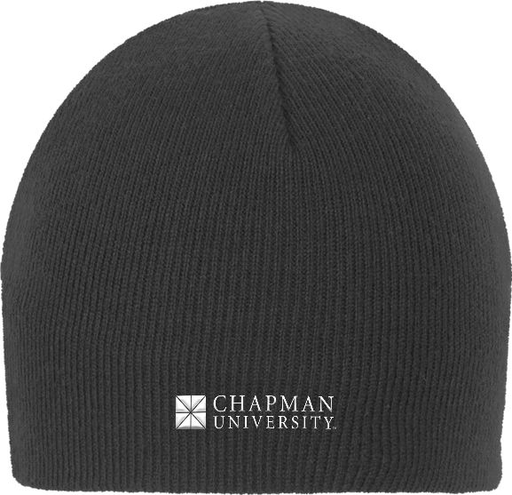 Chapman Knit Beanie Chapman University - Institutional Mark Horizontal - ONLINE ONLY