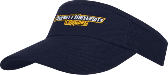 Averett Brushed Bull Denim Visor Averett University Cougars - ONLINE ONLY