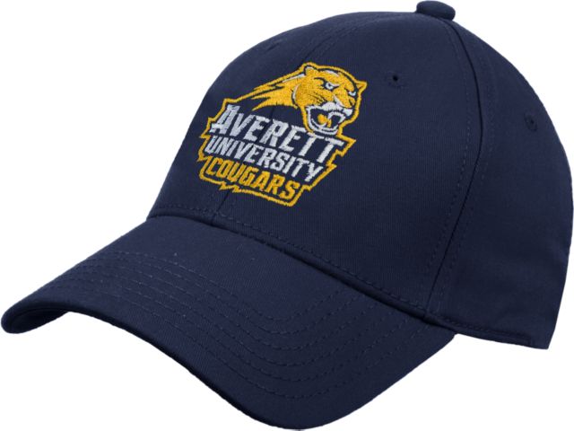 Averett Structured Adjustable Pro Style Hat Primary Mark - ONLINE ONLY