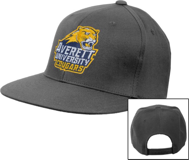 Averett Flat Bill Snapback Hat Primary Mark - ONLINE ONLY