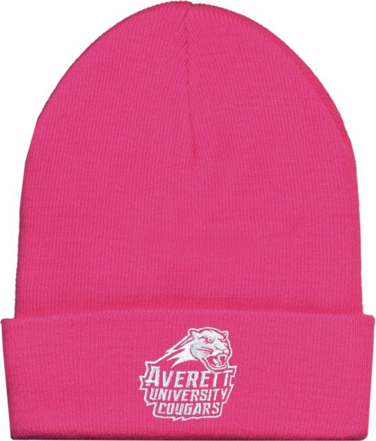 Averett Fleece Lined Knit Beanie Primary Mark - ONLINE ONLY