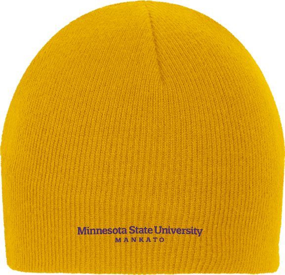 MSU Mankato Knit Beanie Minnesota State University - Mankato Wordmark - ONLINE ONLY