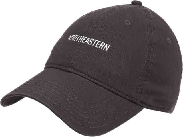 Northeastern Unstructured Adjustable Low Profile Hat Northeastern Athletic Wordmark - ONLINE ONLY