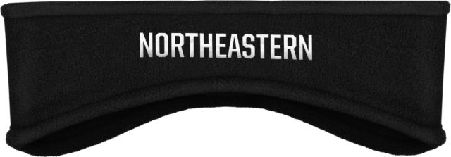 Northeastern Stretch Fleece Headband Northeastern Athletic Wordmark - ONLINE ONLY