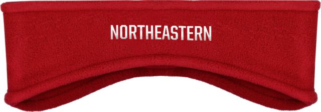 Northeastern Stretch Fleece Headband Northeastern Athletic Wordmark - ONLINE ONLY