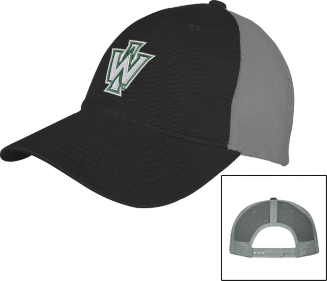 Illinois Wesleyan Mesh Back Unstructured Low Profile Hat Monogram - ONLINE ONLY