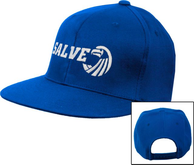 Salve Regina Flat Bill Snapback Hat Salve w/ Icon - ONLINE ONLY