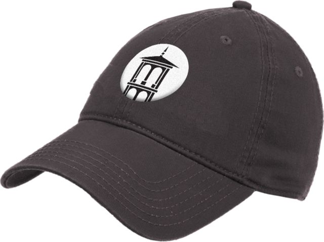 Furman Unstructured Adjustable Low Profile Hat Furman University Bell Tower Icon - ONLINE ONLY