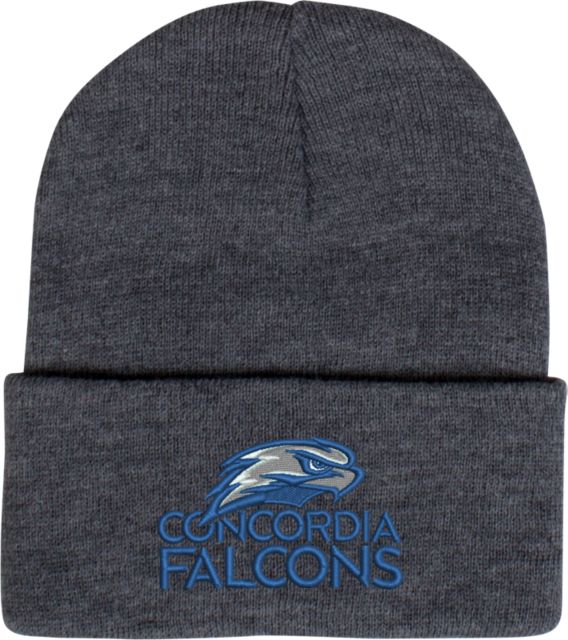 Concordia WI Knit Beanie w/Cuff Standard Falcon Wordmark - ONLINE ONLY