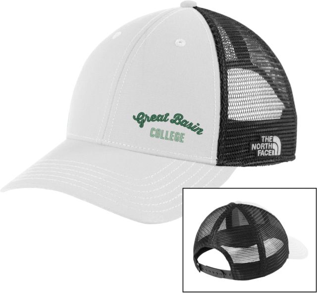Great Basin The North Face Vintage White/Grey Ultimate Trucker Hat Arched Great Basin - ONLINE ONLY