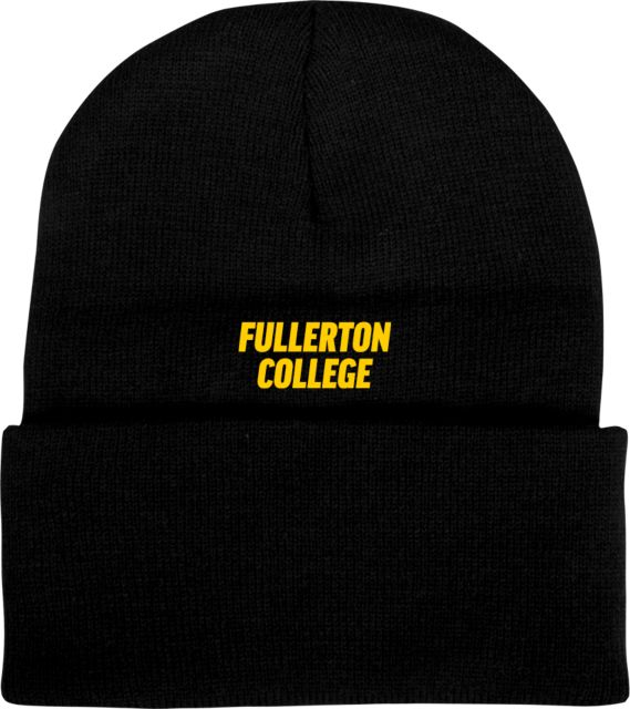 Fullerton College Knit Beanie w/Cuff Fullerton College Slanted - ONLINE ONLY