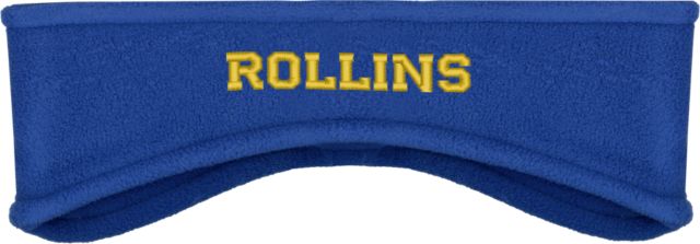 Rollins Stretch Fleece Headband Wordmark - ONLINE ONLY