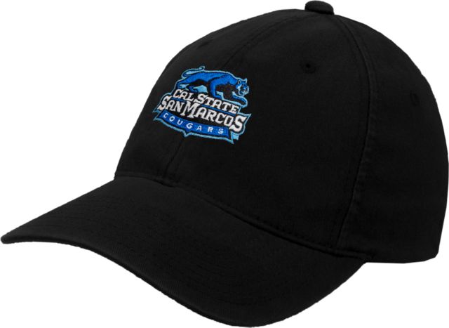 Cal State San Marcos Flexfit Structured Low Profile Hat Secondary Logo - ONLINE ONLY