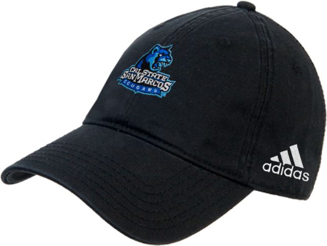Cal State San Marcos Adidas Adjustable Washed Slouch Primary Logo - ONLINE ONLY