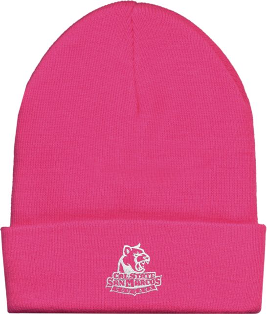Cal State San Marcos Fleece Lined Knit Beanie Primary Logo - ONLINE ONLY