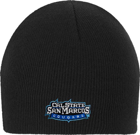 Cal State San Marcos Knit Beanie Tertiary Logo - ONLINE ONLY