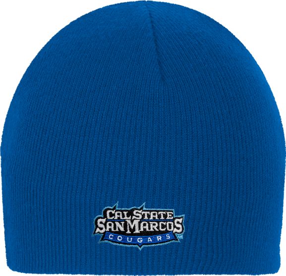 Cal State San Marcos Knit Beanie Tertiary Logo - ONLINE ONLY