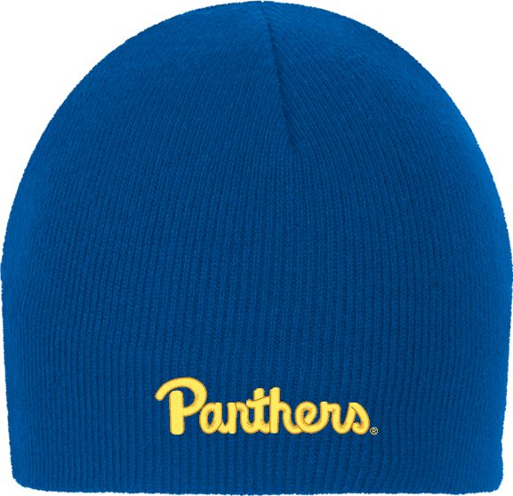 Pittsburgh Knit Beanie Script Panthers - ONLINE ONLY