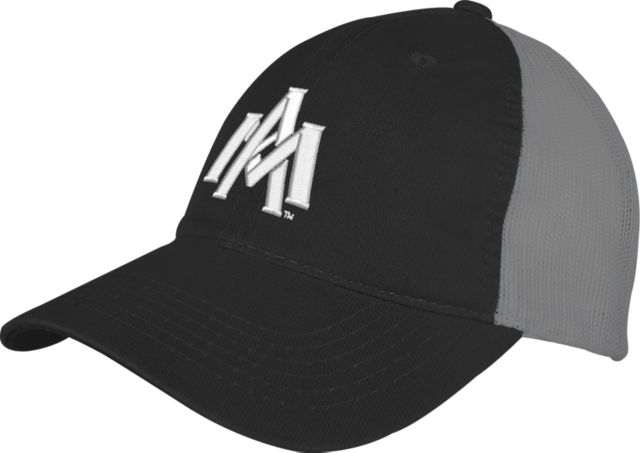 Arkansas Monticello Mesh Back Unstructured Low Profile Hat Primary Mark - ONLINE ONLY