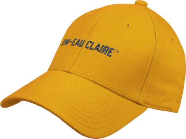Eau Claire Structured Adjustable Pro Style Hat UW Eau Claire Flat Mark EMB - ONLINE ONLY