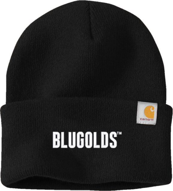 Eau Claire Carhartt Knit Beanie w/Cuff UW Eau Claire Blugolds EMB - ONLINE ONLY