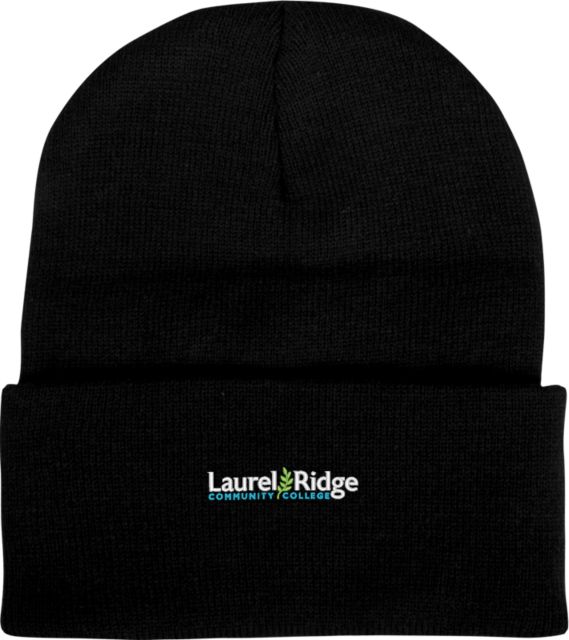 Laurel Ridge Knit Beanie w/Cuff Wordmark Horizontal - ONLINE ONLY