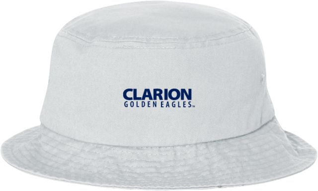 PennWest Clarion Sportsman Bucket Hat Clarion Golden Eagles Wordmark - ONLINE ONLY