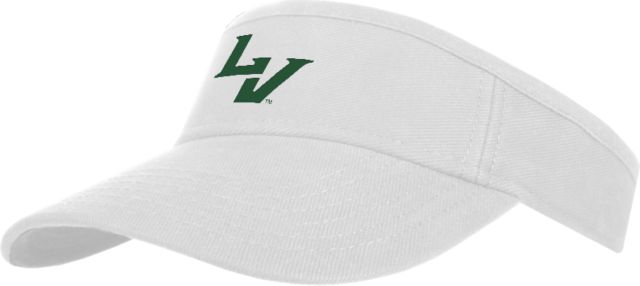 LaVerne Brushed Bull Denim Visor University of La Verne  LV Mark