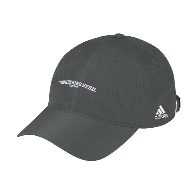 Marshall Adidas Onix Performance Slouch Hat Thundering Herd Arched Tennis - ONLINE ONLY