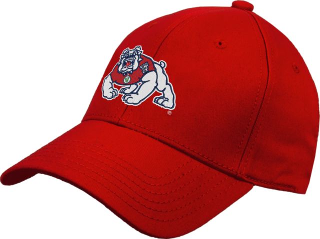 Fresno State Structured Adjustable Pro Style Hat Fresno State Primary Mark EMB - ONLINE ONLY