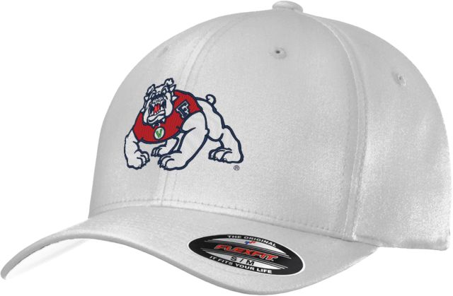 Fresno State Flexfit Structured Low Profile Hat Fresno State Primary Mark EMB - ONLINE ONLY