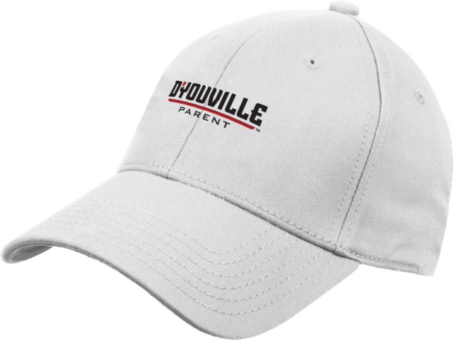 D Youville Structured Adjustable Pro Style Hat D Youville Parent Wordmark