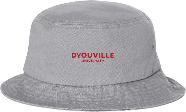 D Youville Sportsman Bucket Hat D Youville University Wordmark