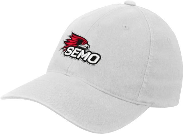 Southeast Missouri Bookstore Flexfit Structured Low Profile Hat SEMO Logo Embroidery - ONLINE ONLY