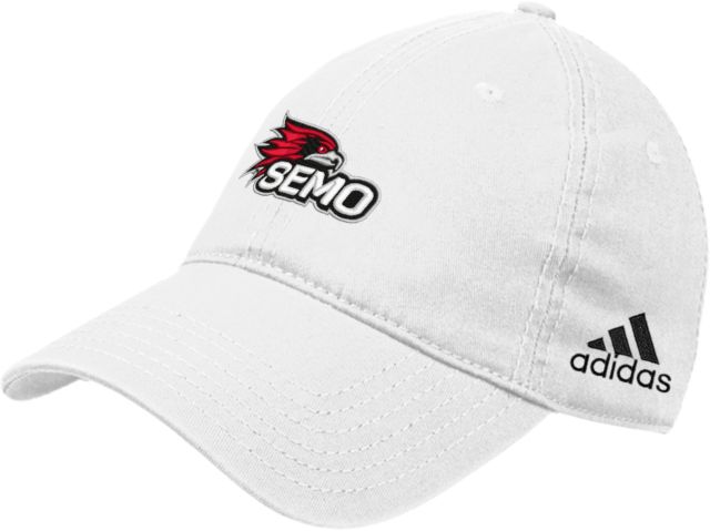 Southeast Missouri Bookstore Adidas Slouch Unstructured Low Profile Hat SEMO Logo Embroidery - ONLINE ONLY